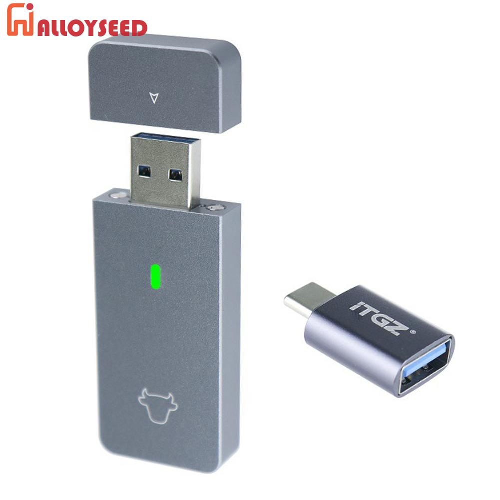 NVMe 2230 Portable SSD Box JMS583 Solid State Drive Case USB3