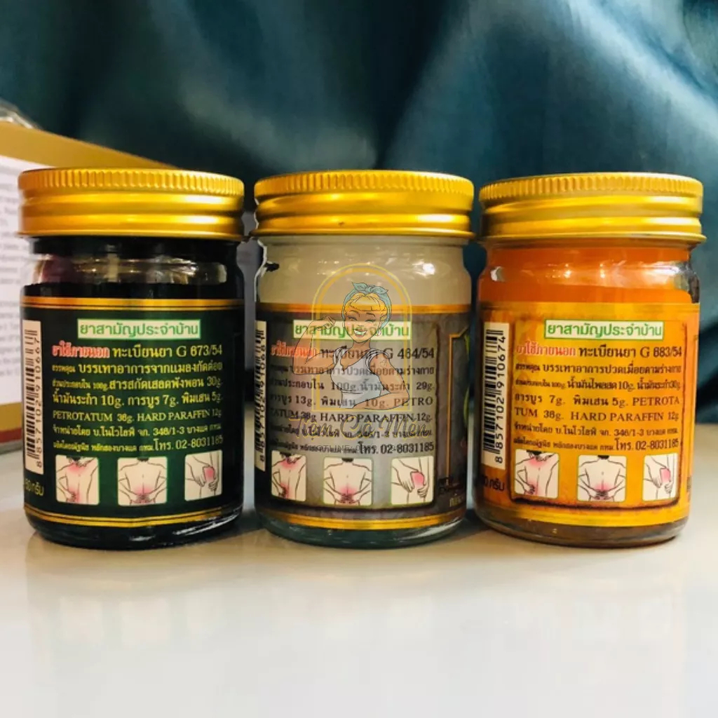 Thailand Massage Oil Sail Balm All Color 50g