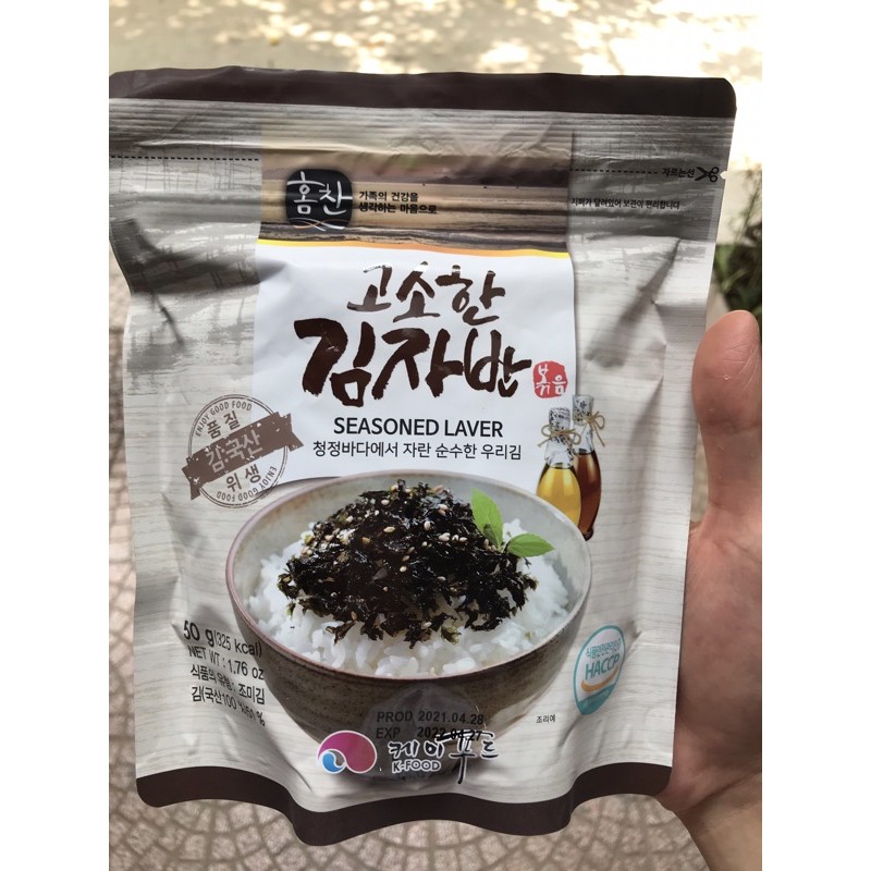 Rong biển rắc cơm  Hàn quốc- Gói 50g
