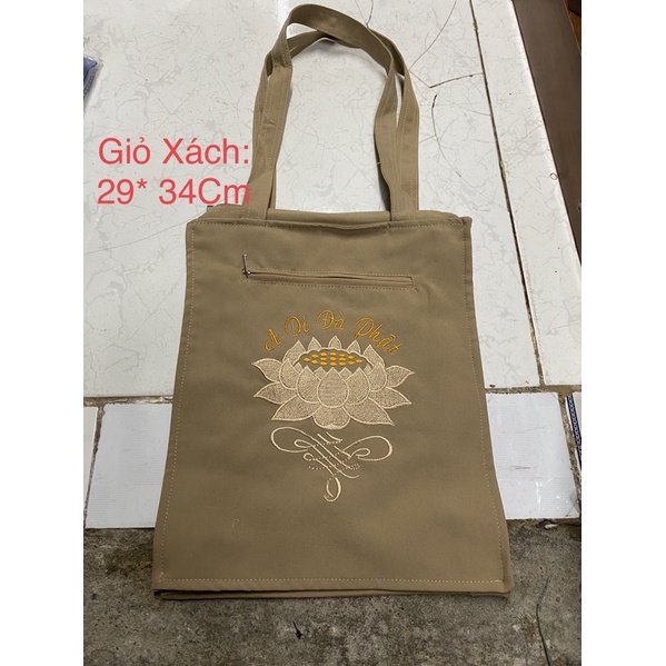 TÚI ĐI CHÙA # Giỏ Xách Adi # Bị # Túi Vải