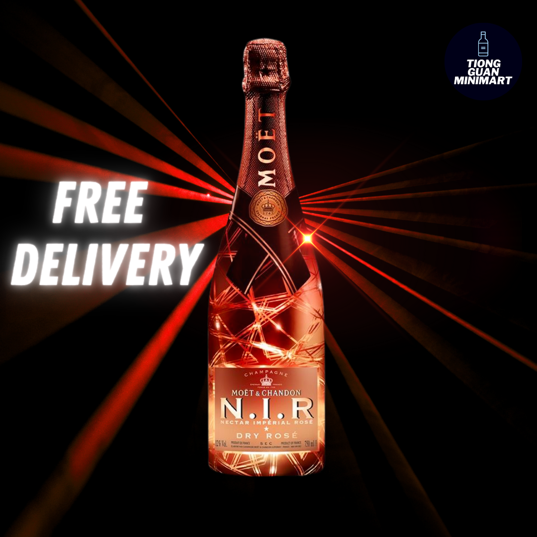 N.I.R NECTAR IMPERIAL DRY ROSE CHAMPAGNE 750ml **FREE DELIVERY