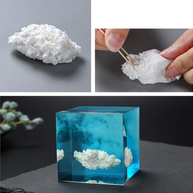 Chất mềm làm mô hình đám mây cho resin - trường thịnh sài gòn
