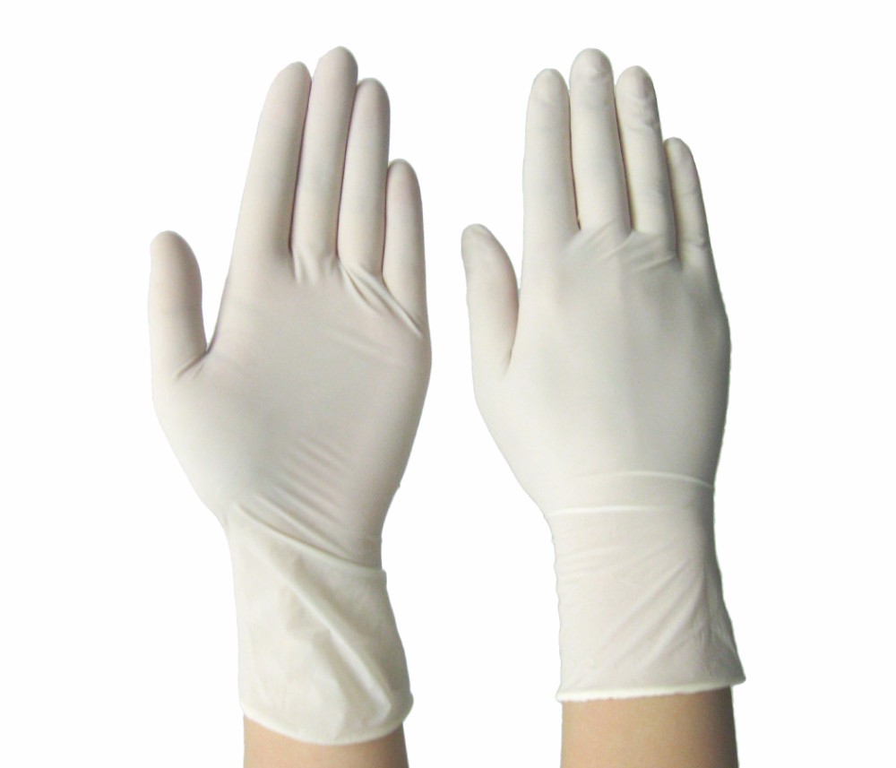 Latex Powdered Examination Gloves