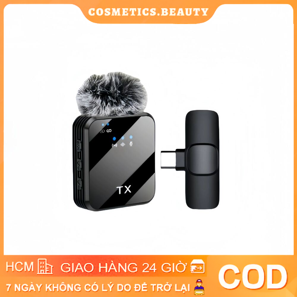 【FAST Delivery】Mic Thu Âm Không Dây F11 Hỗ Trợ Giảm Tiếng Ồn Thông Minh, Thiết Kế Hiện Đại, Hỗ Trợ Livestream Quay Video