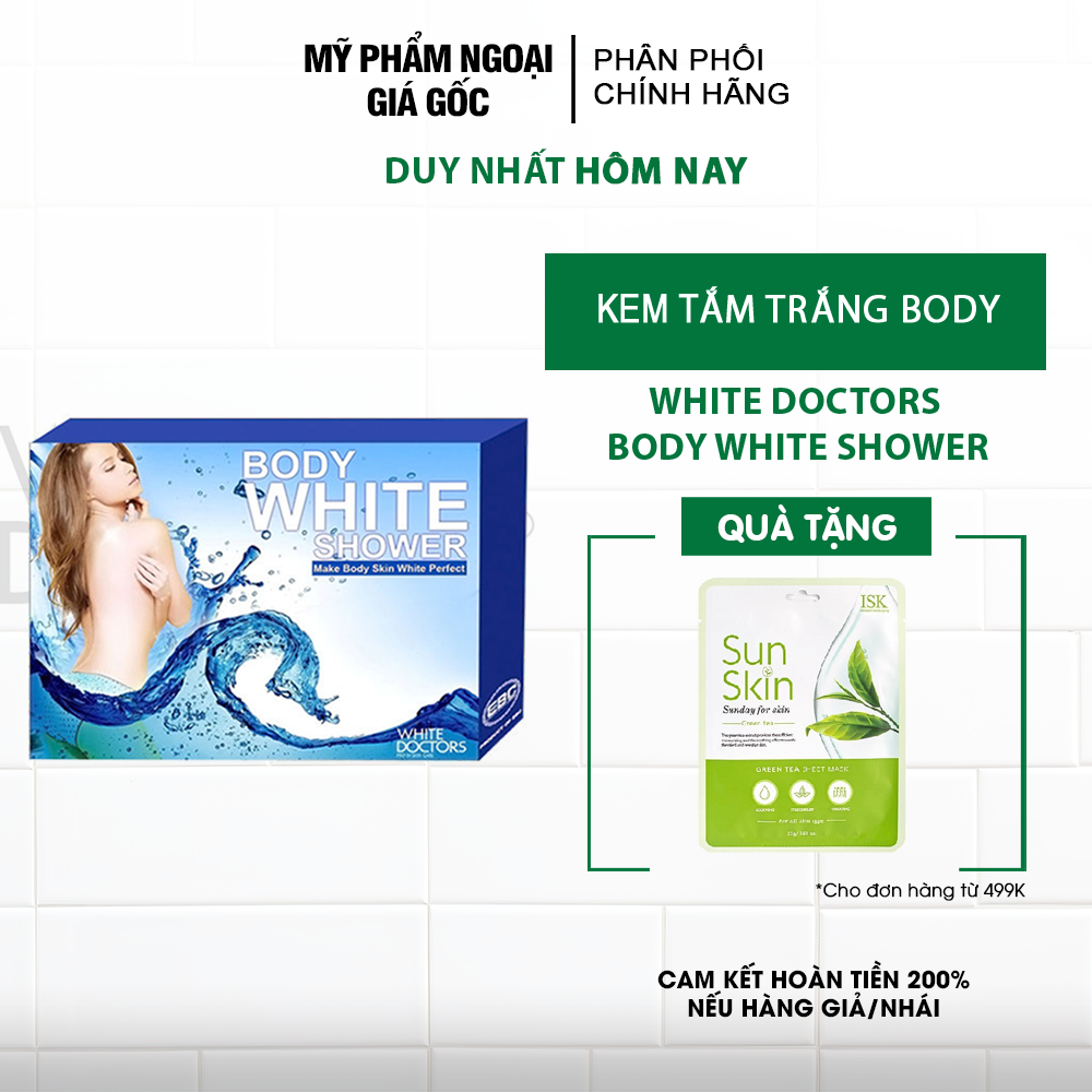 Kem tắm siêu trắng da White doctors - Body White Shower