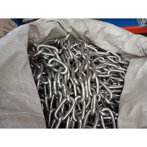 [HCM]Dây Xích INOX 304 phi 2 ,phi 3, phi 4, phi 5, phi 6, phi 8, phi 10 cáp thép thái bình