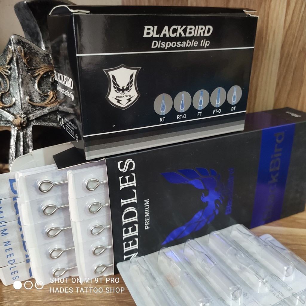 Bộ kim và Ngòi 9RL chạy khung Black Bird