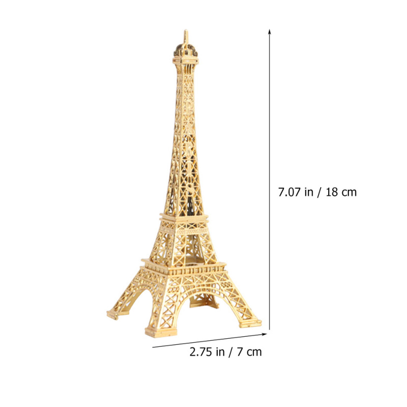 VORCOOL Vintage Hình Tháp Eiffel Sắt Tháp Eiffel Trí Máy Tính Để Trí Nhà