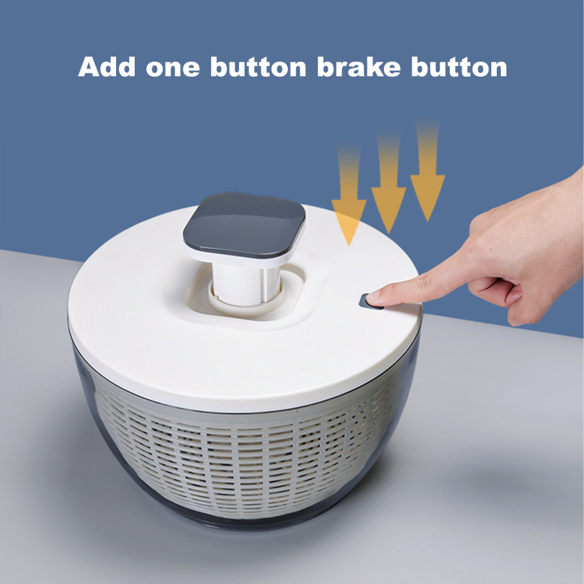 Loại Báo Chí Rau Dehydrator Trái Cây Máy Sấy đồ gia dụng sức chứa lớn Dehydrator phụ kiện nhà bếp Cống Salad Giỏ Tiện Ích