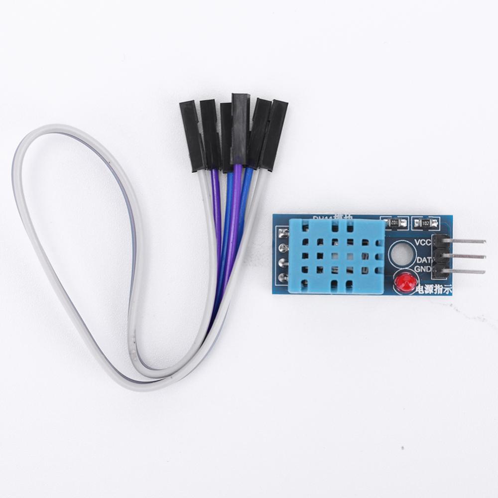 BOJACK DHT11 Temperature Humidity Sensor Module Digital Temperature  Humidity Sensor 3.3V-5V with Wires for Arduino Raspberry Pi 2 3 (Pack of  2Pcs)