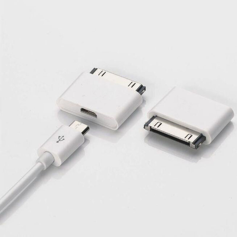 %E3%80%90VogueVenture%E3%80%9130%20Pin%20to%20Micro%20usb%20Dock%20Charger%20Adapter%20Converter%20For%20iPhone%204%204s%203GS%20New%20ipad%203%202%20ipod%20touch%204%20Android%20USB%20Charging%20Cable%20Cord%20-%20Image%202