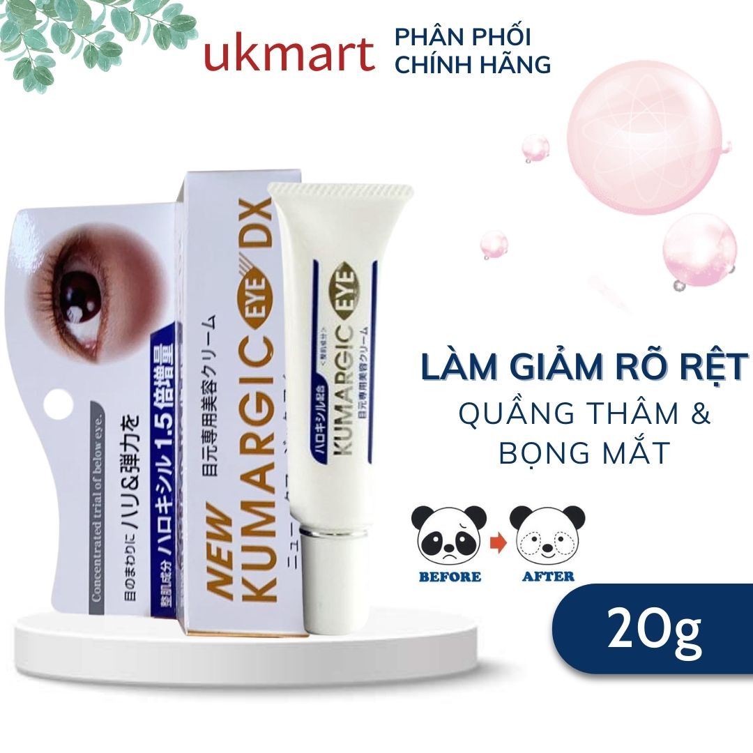 Kem Mắt Kumargic Eye Chính Hãng Ngừa Lão Hóa Hỗ Trợ Giảm Quầng Thâm & Bọng Mắt 20g