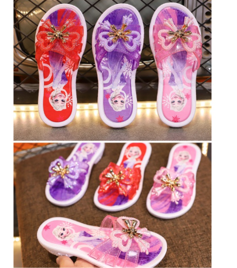 DÉP NHỰA DẺO ELSA BÉ GÁI (ĐẶT NHÍCH LÊN 2 SIZE)