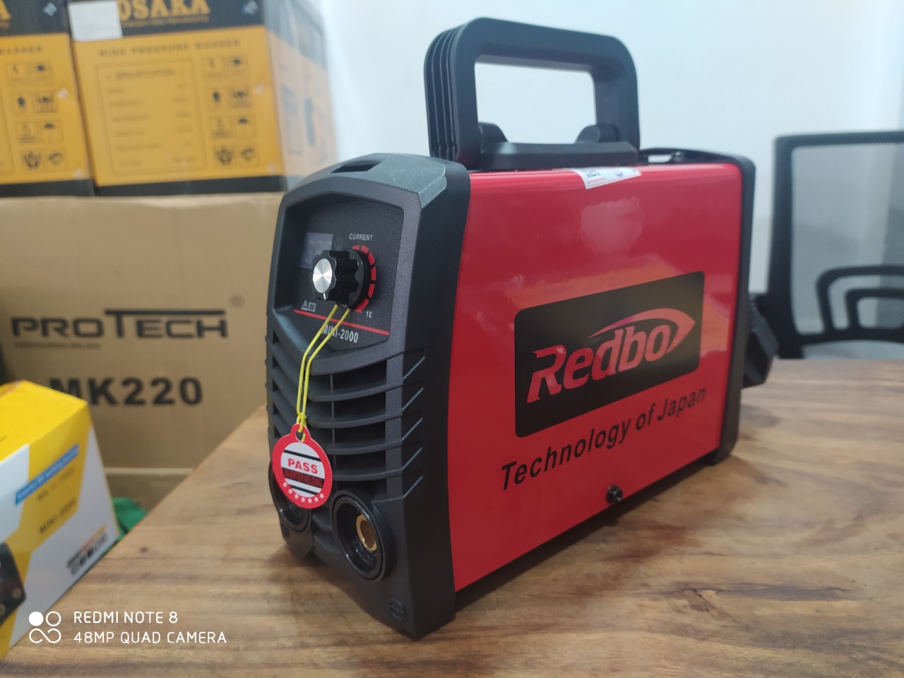 Máy Hàn Que Redbo Mini 2000 Chính hãng  - (Tặng kèm 1 ke góc ) Bảo hành 12 tháng