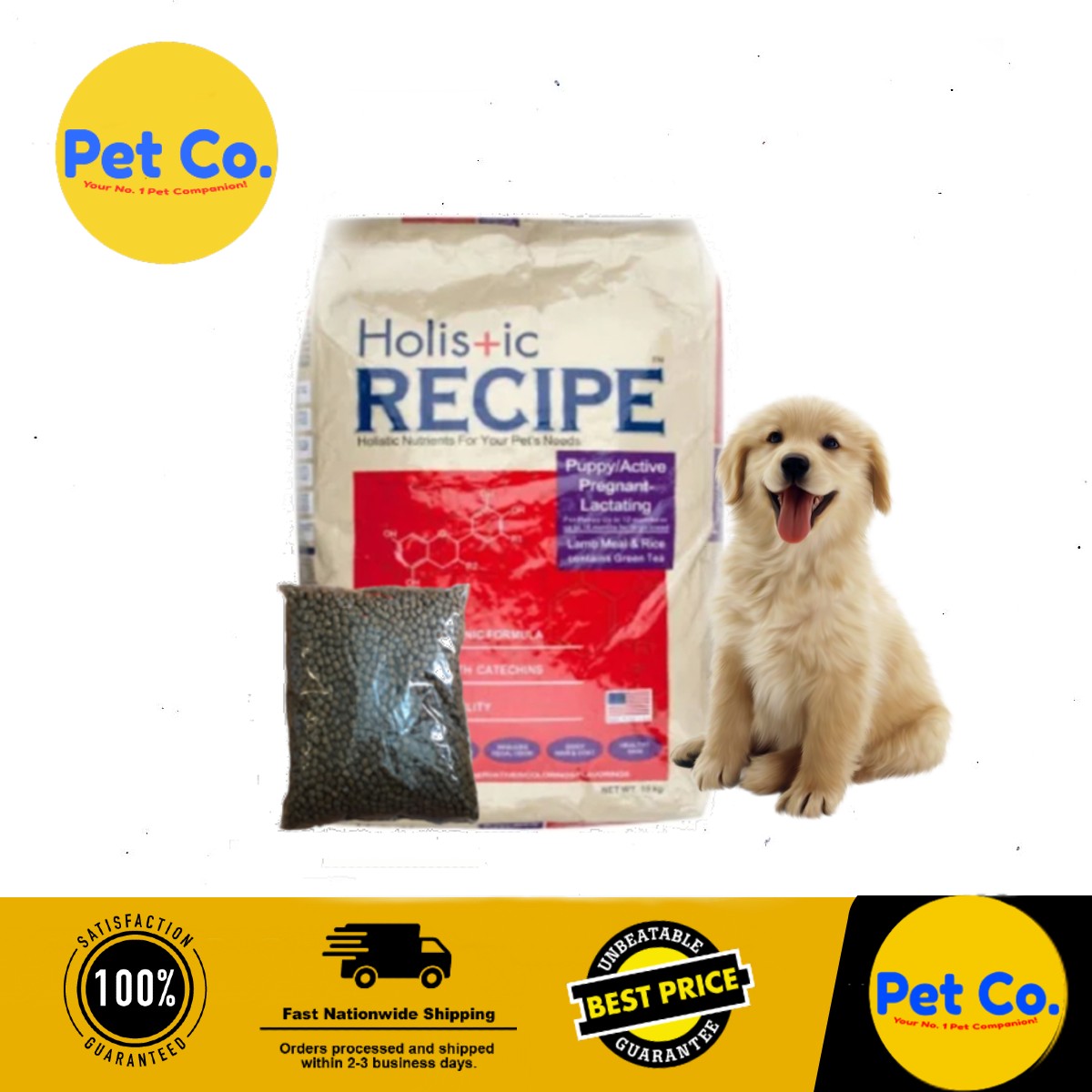 [HOT SELLING] Holistic Recipe Lamb and Rice Hypoallergenic Dog Food for