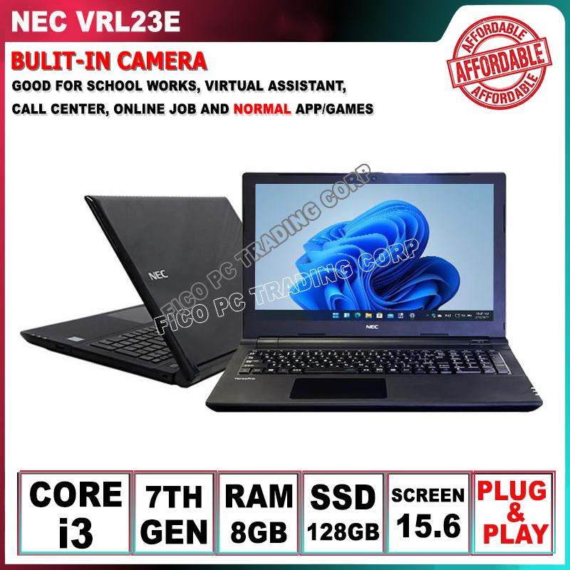 NEC VRL23E 15.6 inches INTEL CORE I3 7th gen DDR4 8GB RAM/MEMORY
