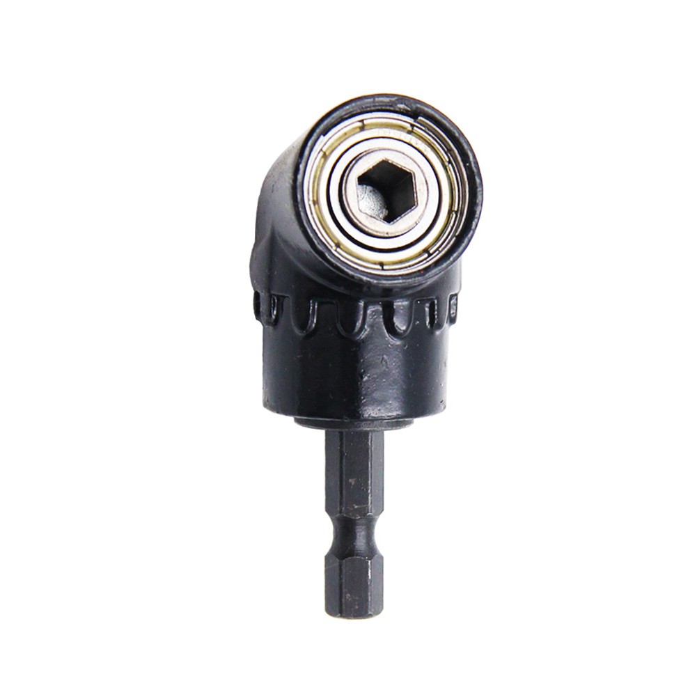 1Pcs Right Angle Drill Adapter Attachment Impact Driver Extension Hex Bit Socket 1/4" Durable Lasting To Use