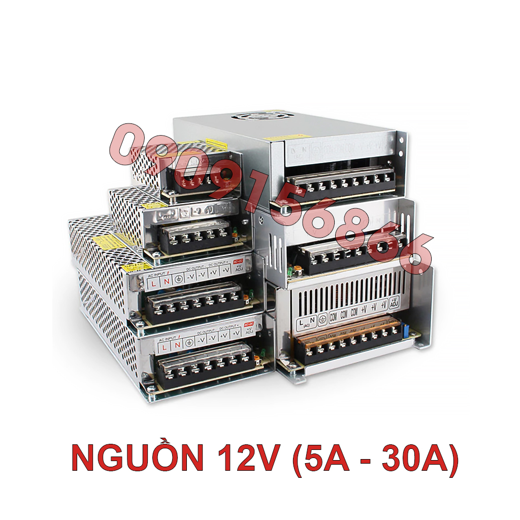 Nguồn tổ ong 12v 2a 3a 5a 10a 15a 20a 30a 33a 40a 50a 60a
