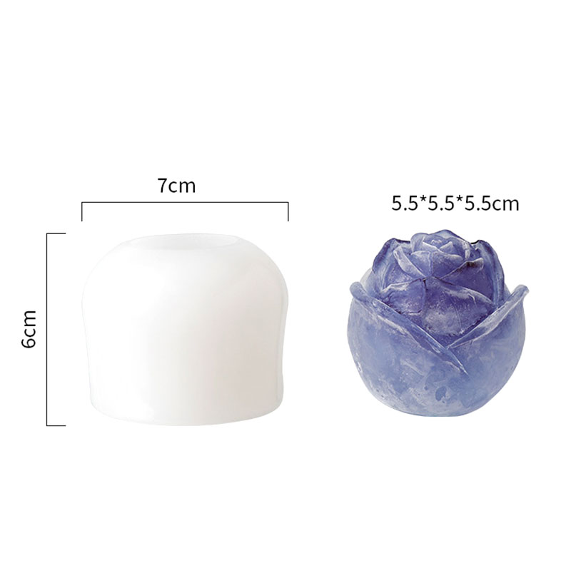 [Fortitudes] Silicone Ice Mold Ice Cube Maker Chocolate Mold Cream Tool Bear Flower Shape