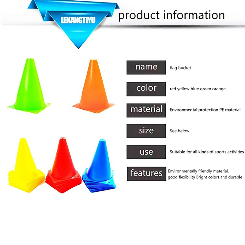 18Cm%20Football%20Training%20Cone%20Obstacle%20Marker%20Cone%20Sports%20Equipment%20HEQING%20-%20Image%205