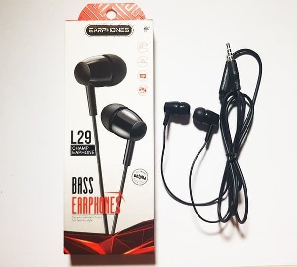 HEADSET EARPHONE EXTRABASS L 29/EARPHONES/HANDSFREE IN EAR MUSIC