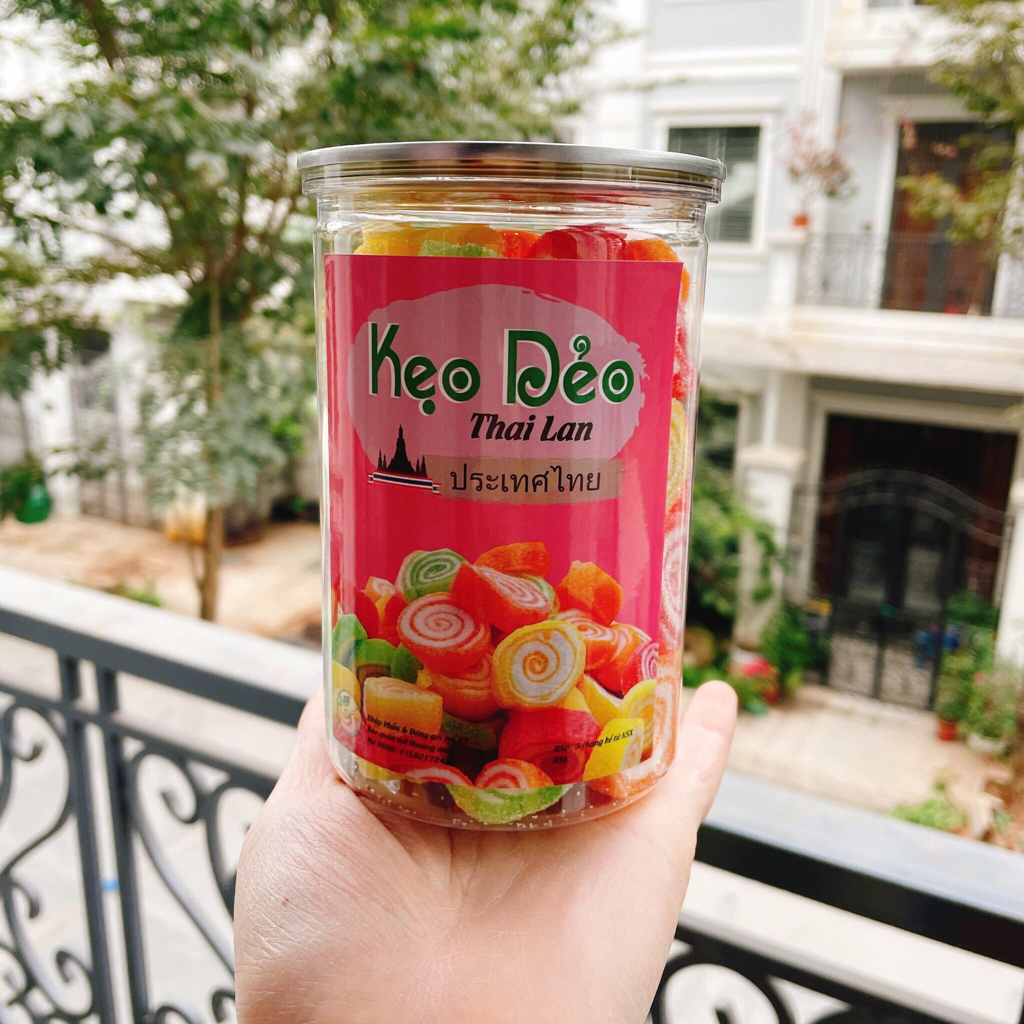 Kẹo Dẻo Xoắn Thái Lan