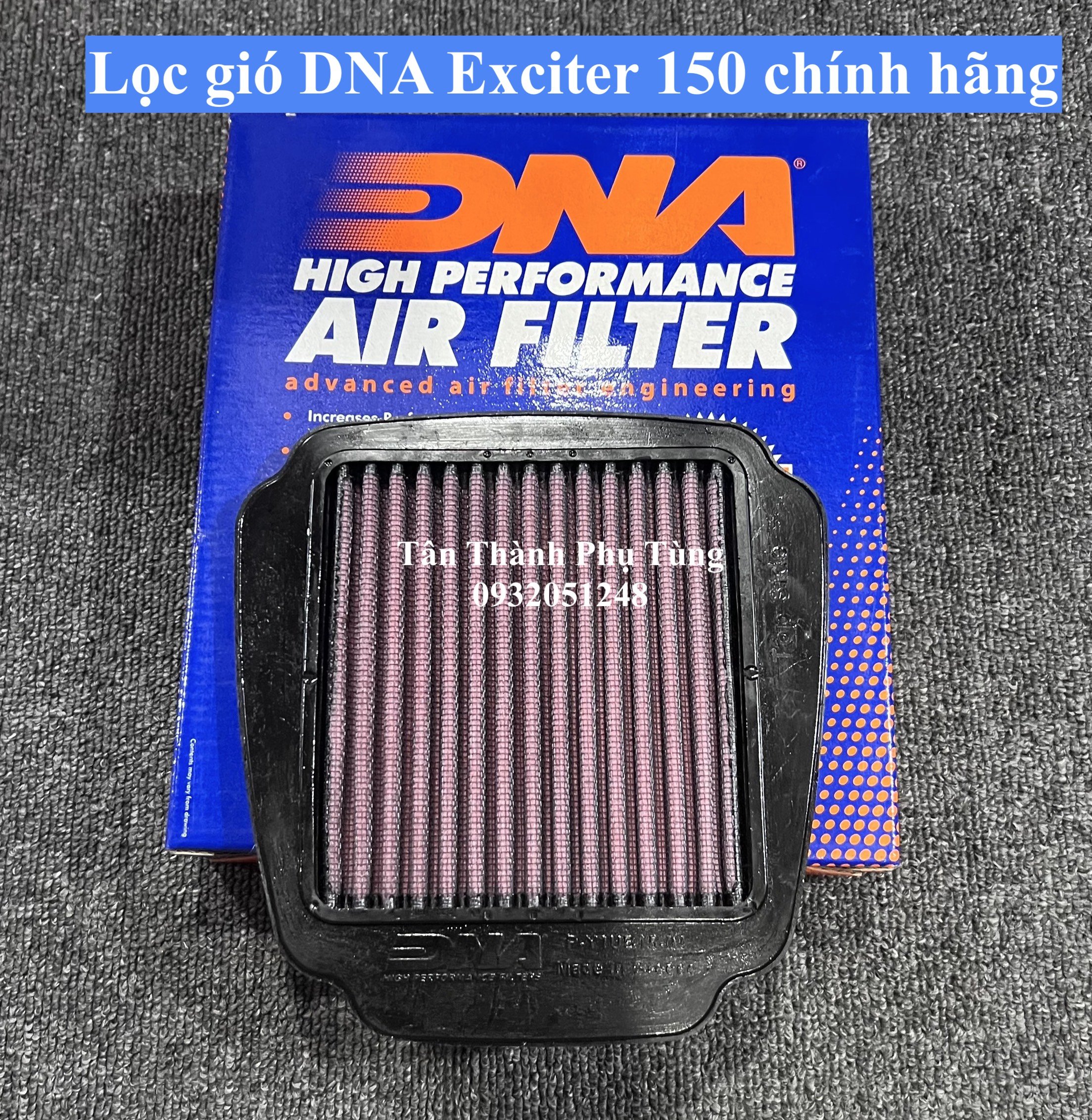 Lọc gió DNA Exciter 150 chính hãng