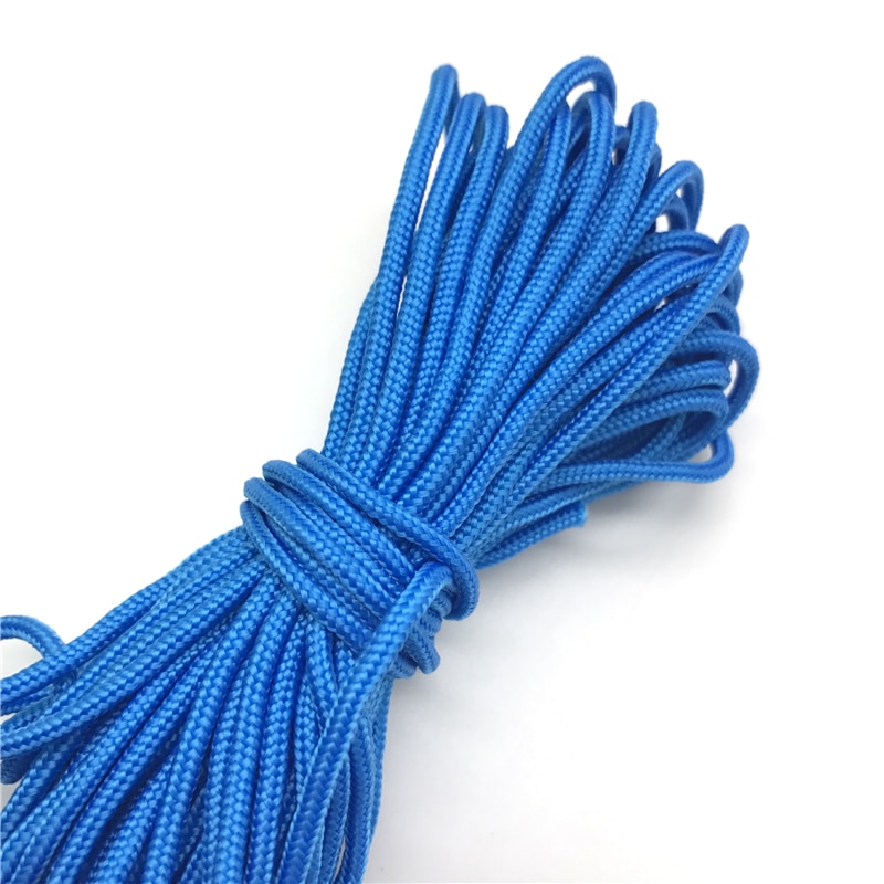 10Yards/Lot 3mm Solid Parachute Cord Lanyard Rope Mil Spec Type