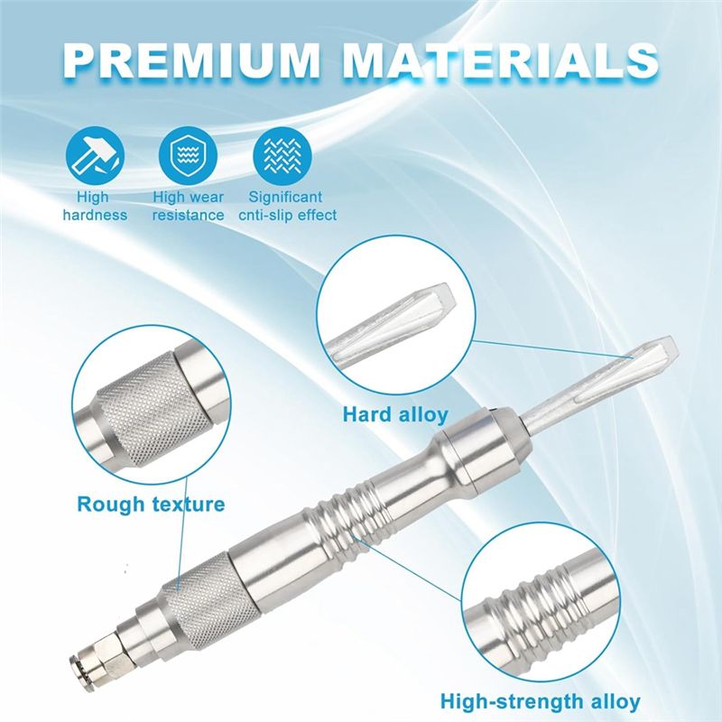 Micro Air Flux Chipper Pneumatic Air Chisel Stomatology Engrave Scaler ...