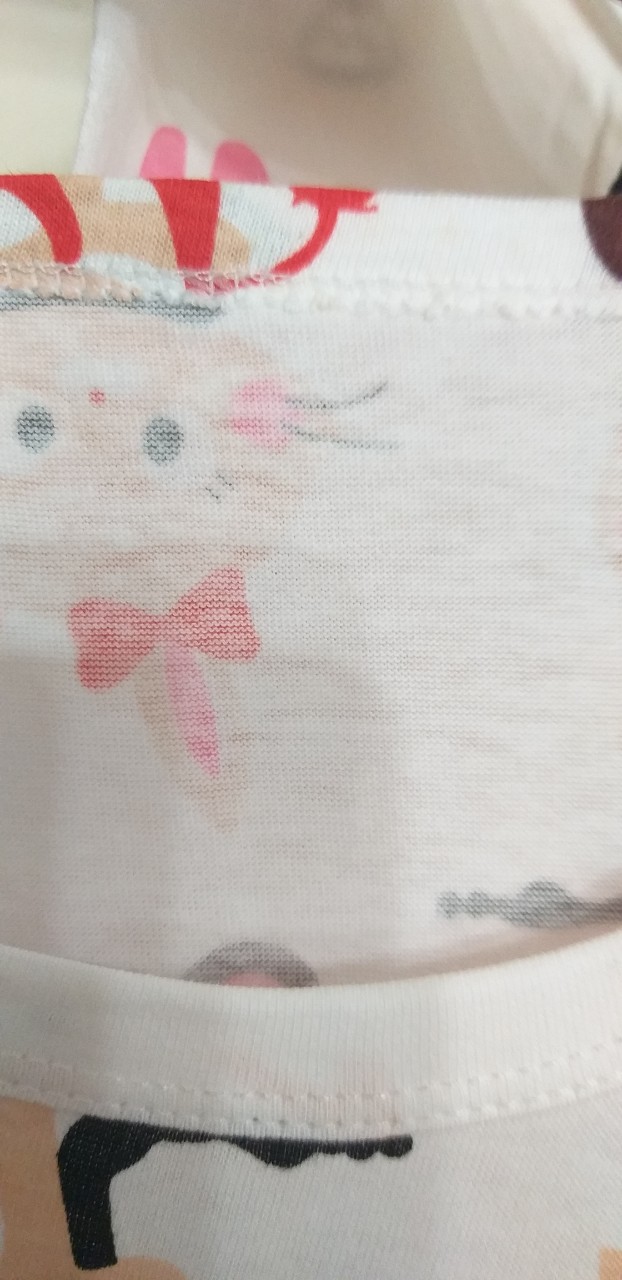Bộ cotton mềm mát size đại cho bé gái 28-48kg