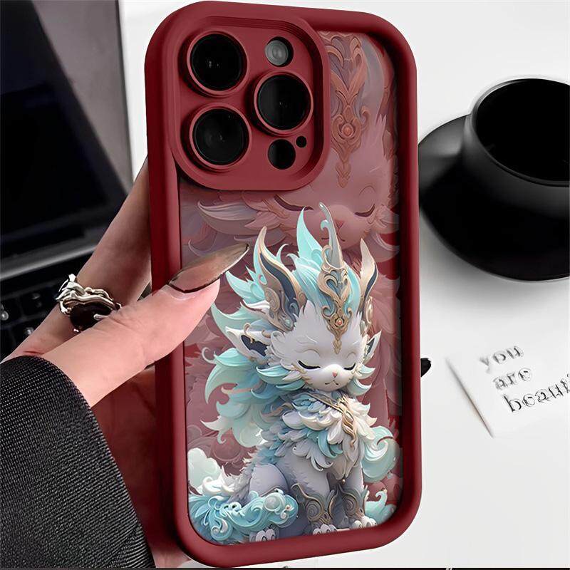 Uonevic High Quality Dragon Case For Infinix Note 30 Hot 40 Pro 30i 30 20 10 Play 40i GT 10 Pro Zero 30 5G Tecno Camon 20 Spark 10 20C Smart 8 Cover. 