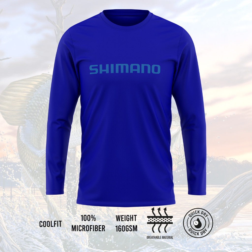Shimano T-Shirt Fishing T-Shirt Baju