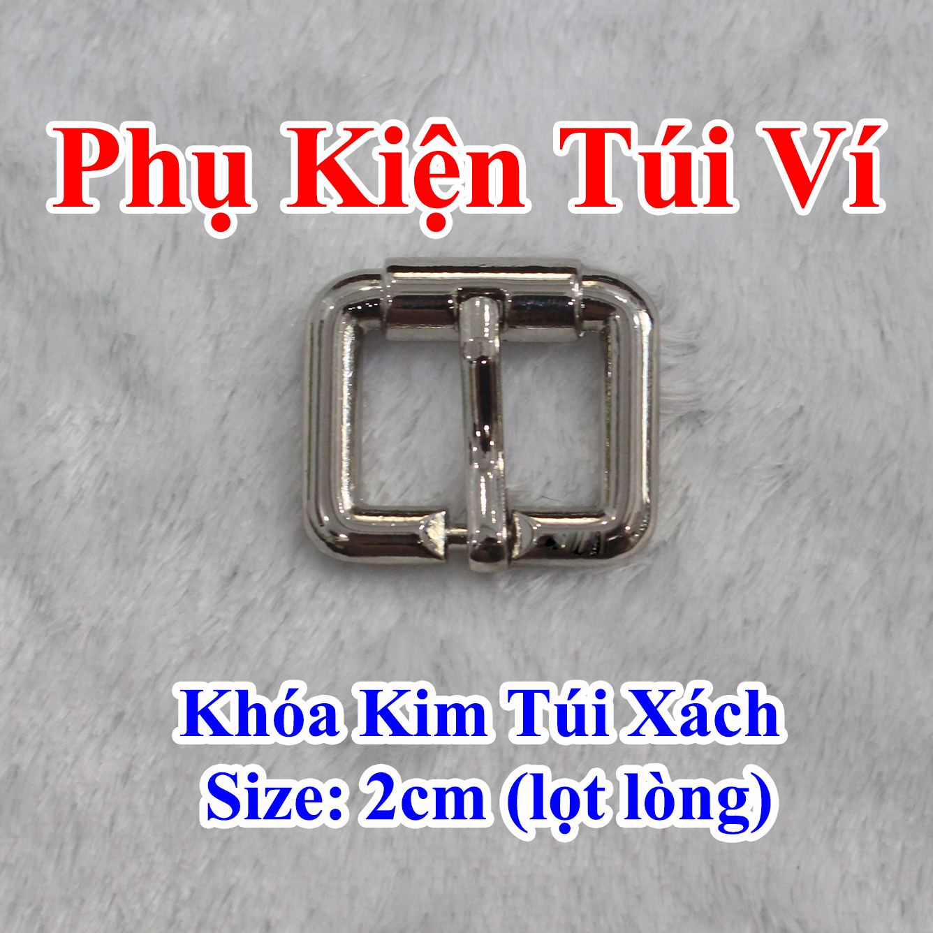 Khóa kim túi xách 2cm (17k/cái)