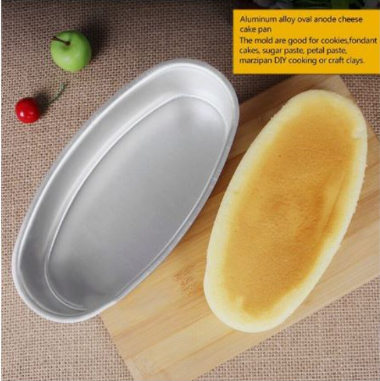 Khuôn Oval Bầu Dục Trắng - Đen