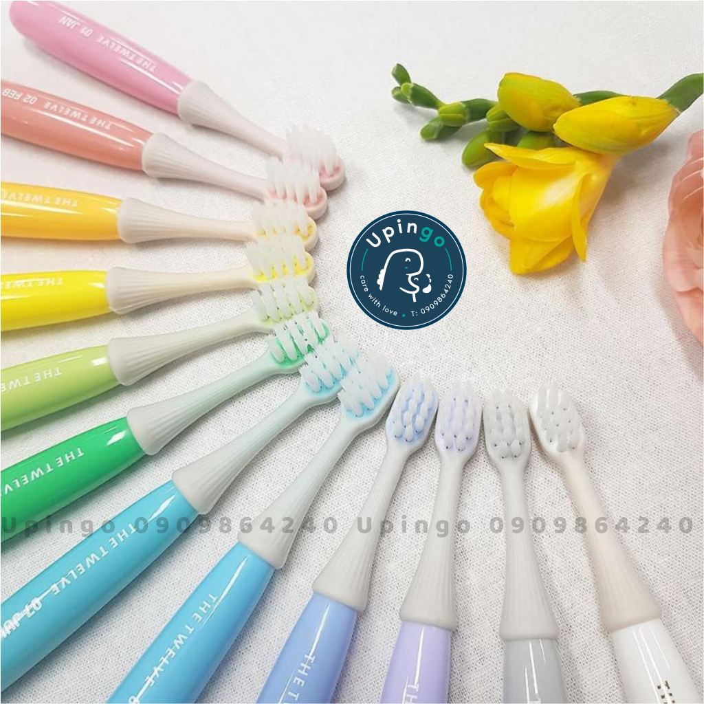 Bàn chải đánh răng The Twelve Hàn Quốc cho bé từ 12 tháng