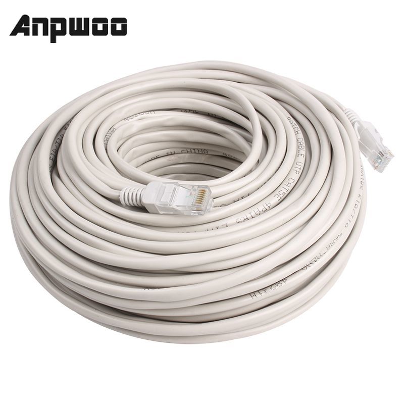 【SkinHorizon】ANPWOO RJ45 Ethernet Cat5 Network Cable LAN Patch Lead 20m ...