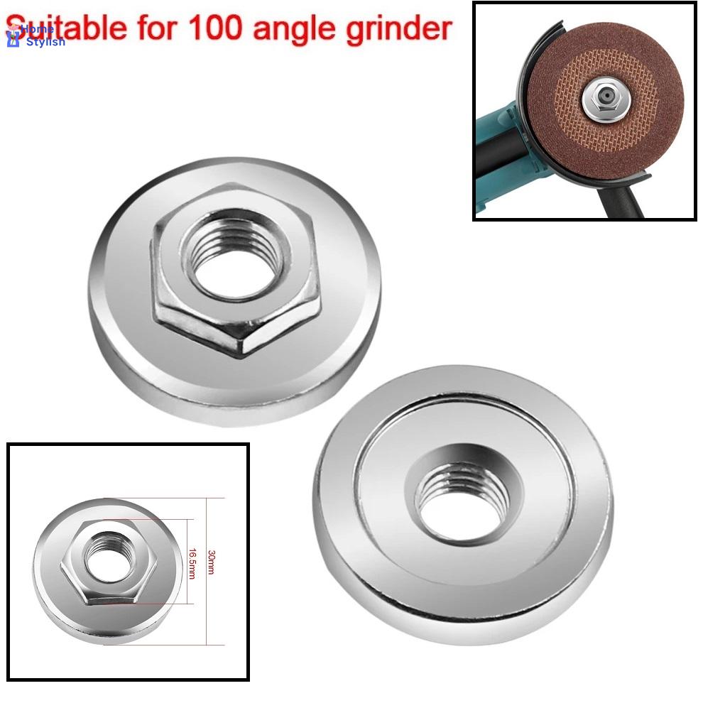 Premium Quality Hex Nut Set for Angle Grinder Chuck Locking Plate Quick Clamp Great