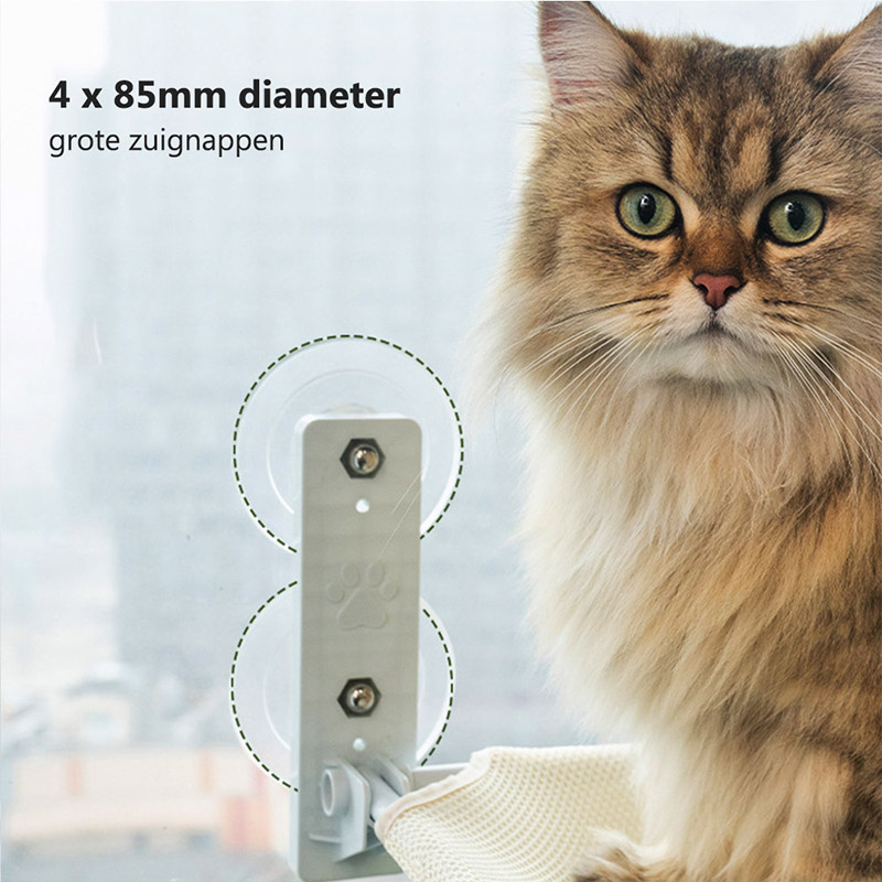 Foldable cat hammock cat litter Cat supplies Power suction cup Cat hanging windows