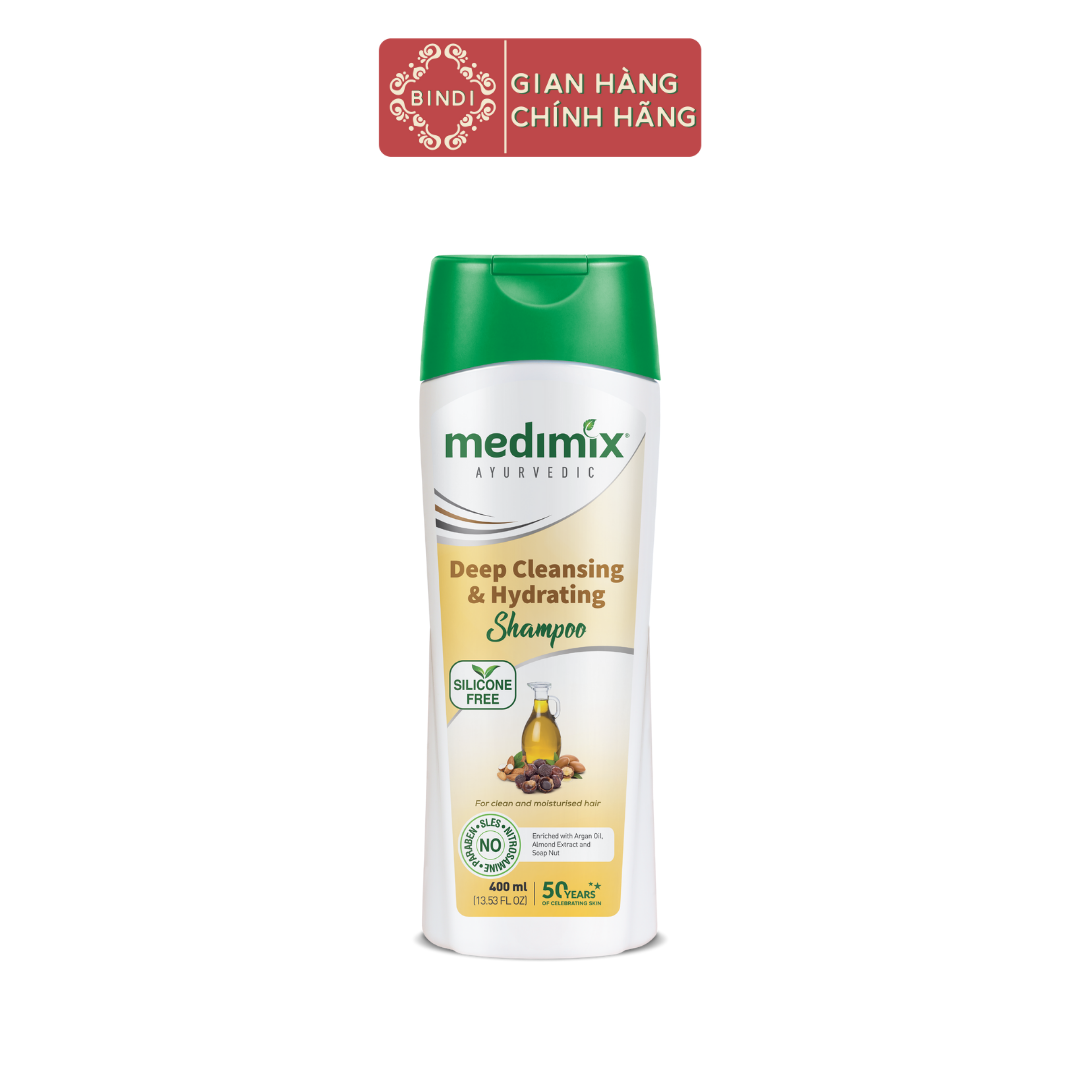 Dầu Gội Medimix Sạch Sâu & Cấp Ẩm 400ml/chai