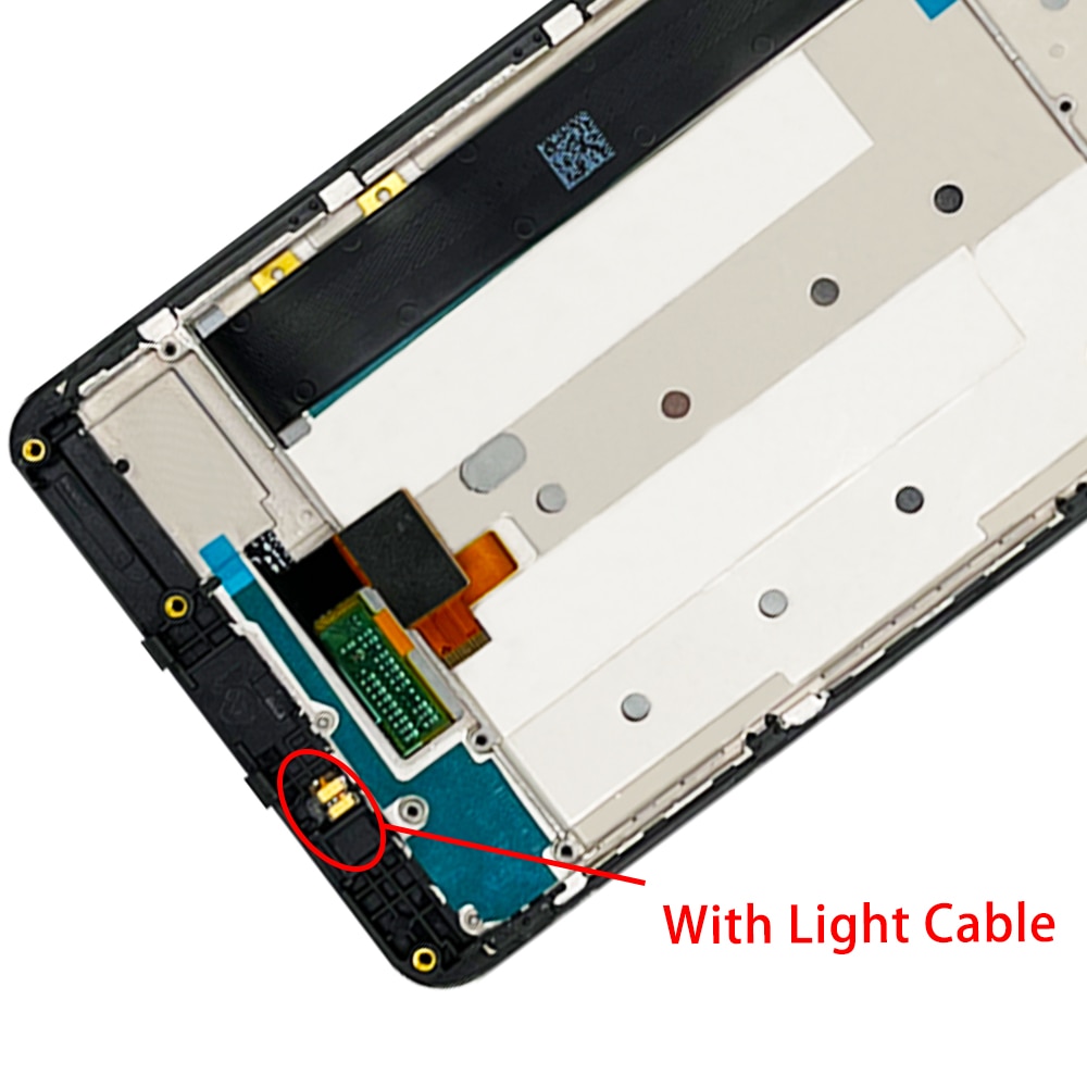 New 5.5\" Original LCD For Xiaomi Redmi Note 4 Global Version Snapdragon 625 Display Touch Screen Digitizer Note 4X With Frame