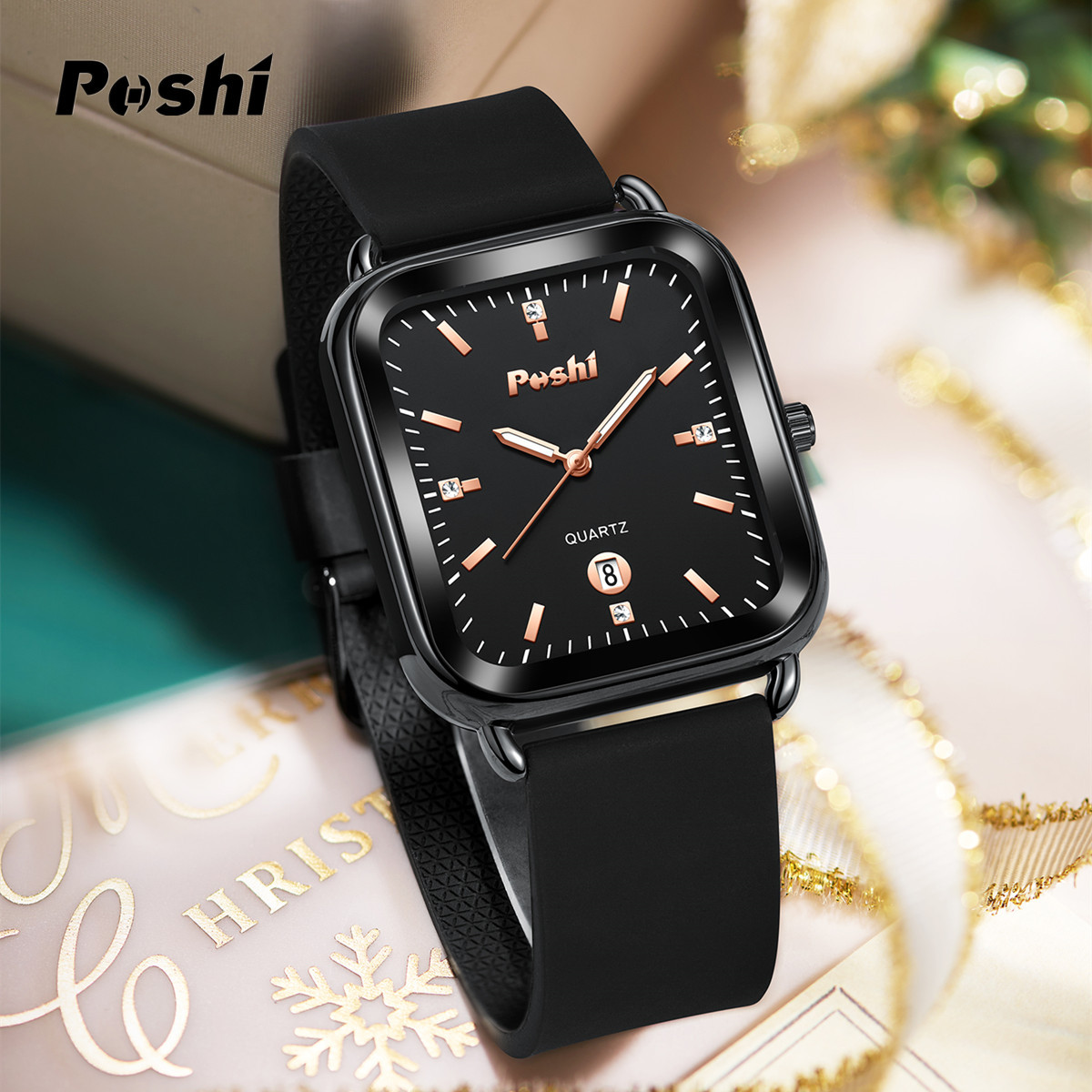 %E3%80%90versatile%20style%E3%80%91%E3%80%90Very%20good-looking%E3%80%91POSHI%20New%20Men's%20Watch%20with%20Silicone%20Strap,%20Square%20Quartz%20Watch%20for%20Women%20-%20Stylish%20Water-Resistant%20Watch%20for%20Ladies%20-%20Image%202