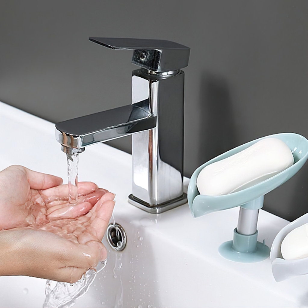 Khay Đựng Xà Phòng ,Giá Đựng Xà Phòng Hình Lá Sen