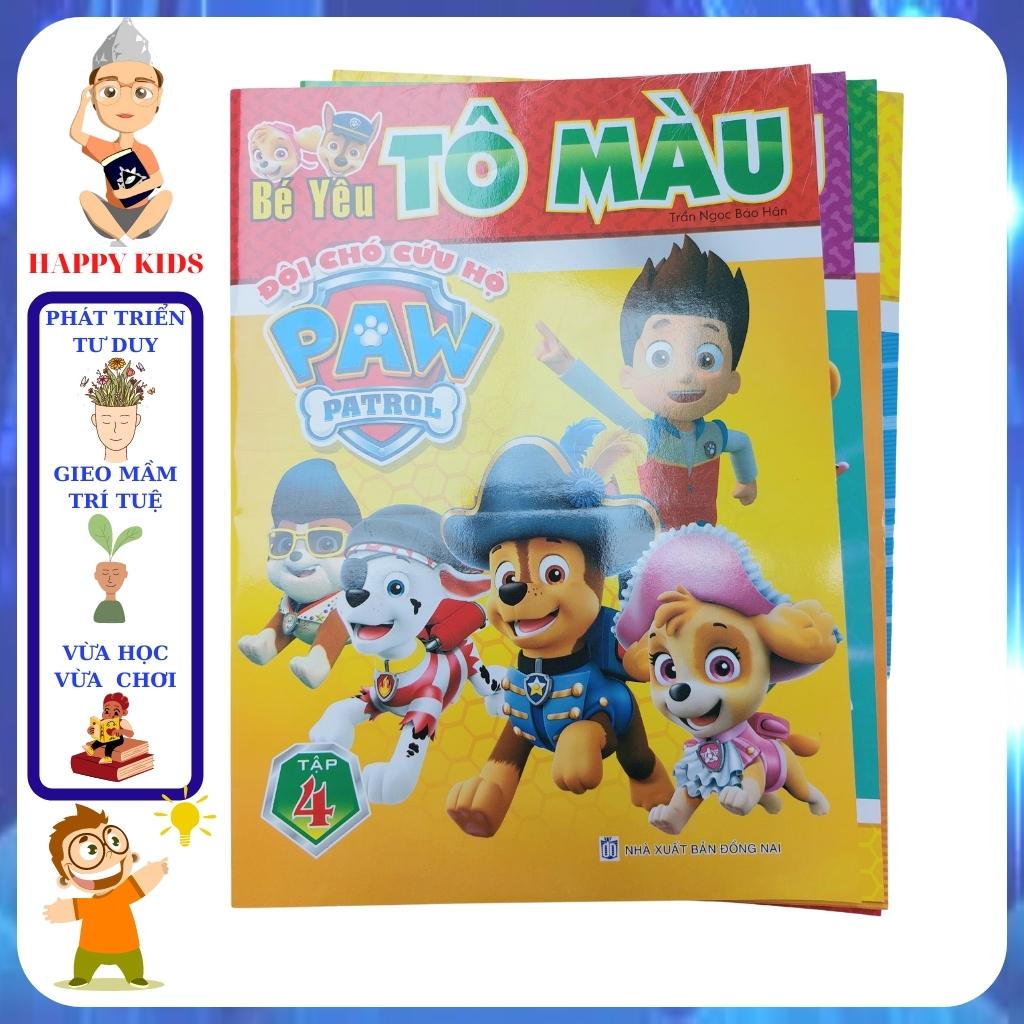Bé Yêu Tô Màu Đội Chó Cứu Hộ Tập 1-4