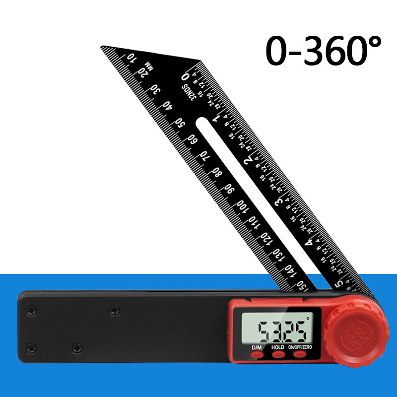 NEW 【Too much love!】Digital Angle Rulers Gauges Tri Square Sliding T ...