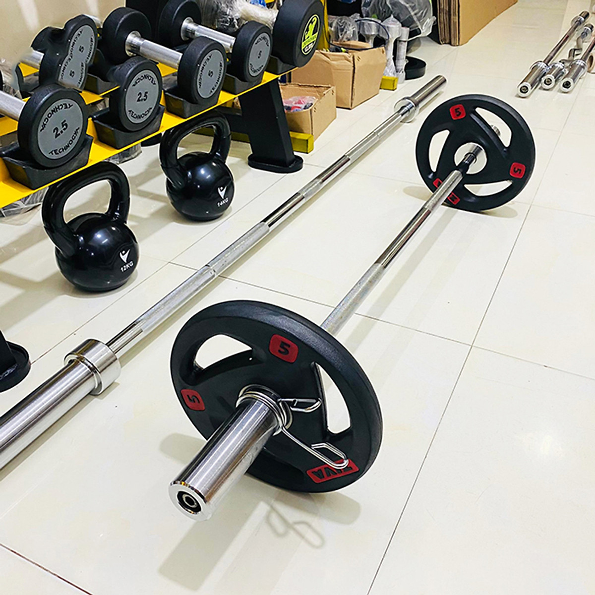 Đòn tạ 2m2 phi 50 nhập khẩu