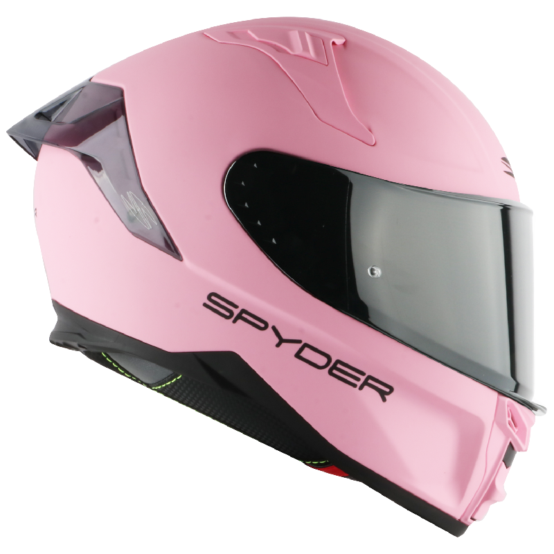 Dual Visor Spyder Helmet Pink Spyder Helmet Full Face Double Visor