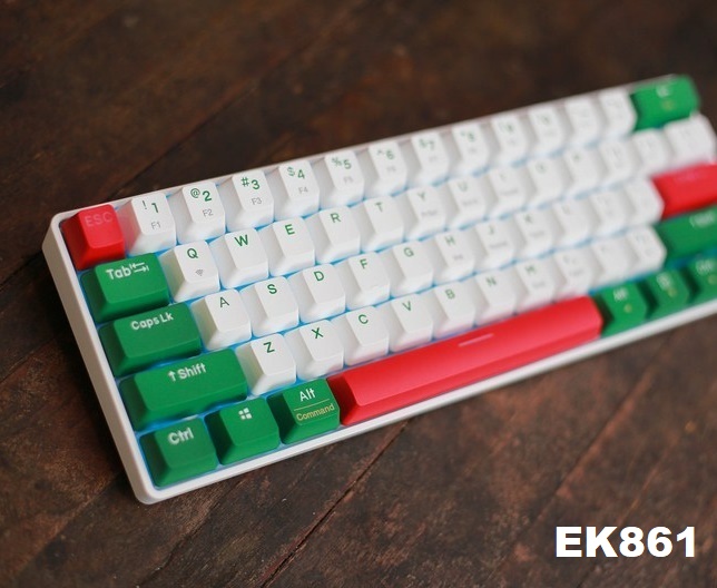 Bàn phím cơ DareU EK861 Bluetooth ( D-KAILH switch Blue/ Brown/ Red )