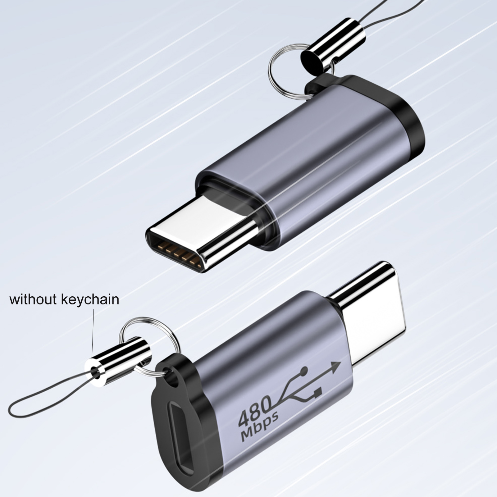 Usb-C to Micro USB Adapter Type-C Female To Micro Usb Male Converter Connector