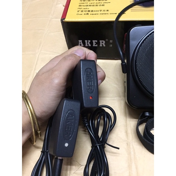 Máy Trợ Giảng AKER MR2500 Bluetooth Giáo Viên Du Lịch, Loa Bluetooth AKER MR2500.