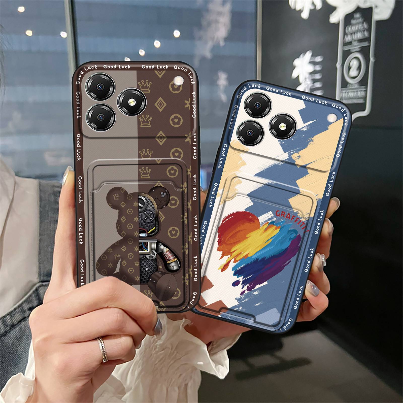 Cartoon Silicone Phone Case For ZTE Blade A76 4G/Z2474 Soft